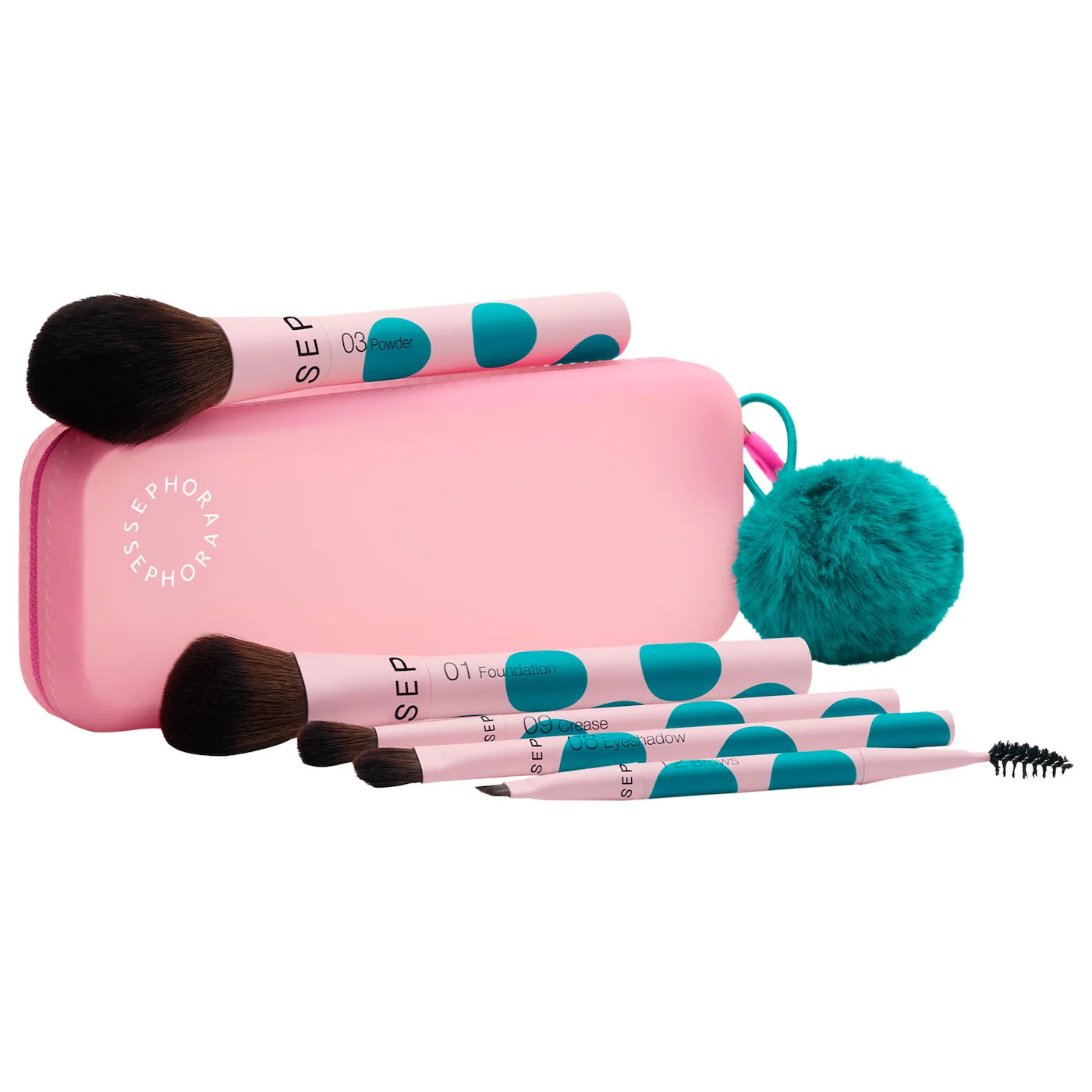 Sobre pedido: SEPHORA COLLECTION 5-Piece Face and Eye Brush Set